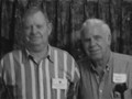 They finally meet again! Ed Heister and Truman Bastin at the first reunion (1997).