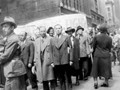 'Pa' (second left) protesting working conditions in the Garment District, 1929